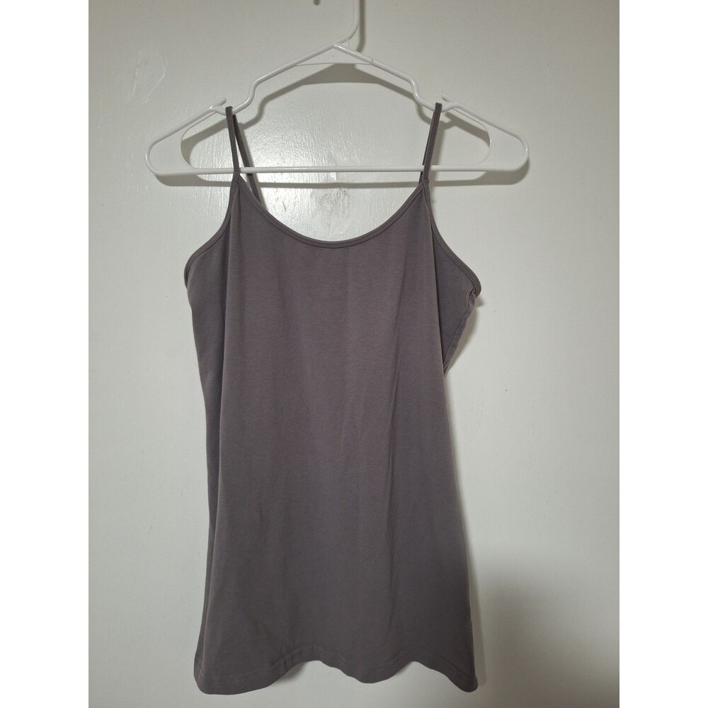 Forever‎ 21 Plus Size XL Womens Camisole Tank Top Spaghetti Strap Gray Stretch